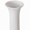 Uniquewise White Floor Vase - Tall Ceramic Vases for Decor Living Room, Entryway, Dining - Modern Organic Home Decor, Wide Mouth, Unique Shaped